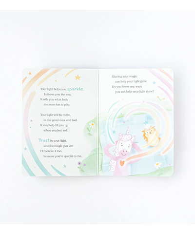 Unicorn, Let Your Light Shine: An Introduction to Authenticity - Board Book