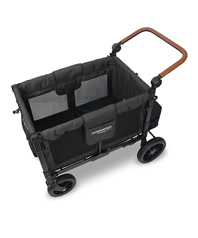 W4 Luxe Stroller Wagon - Grey/Black