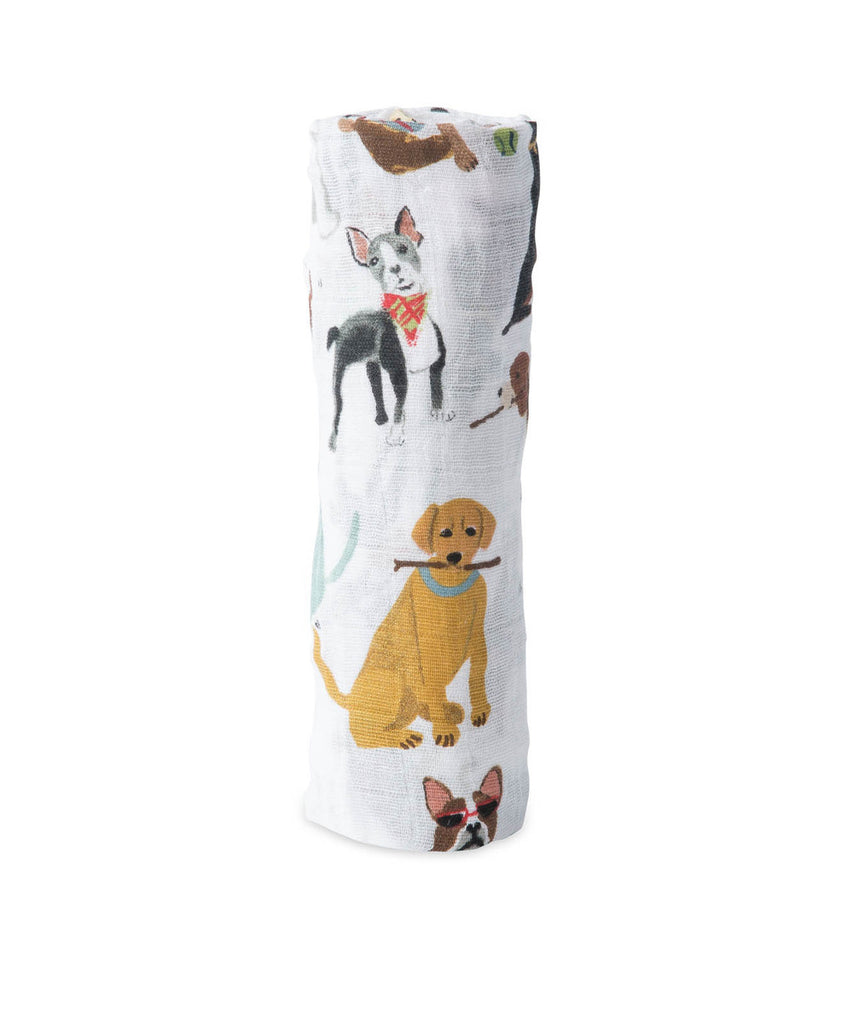 Cotton Swaddle - Woof